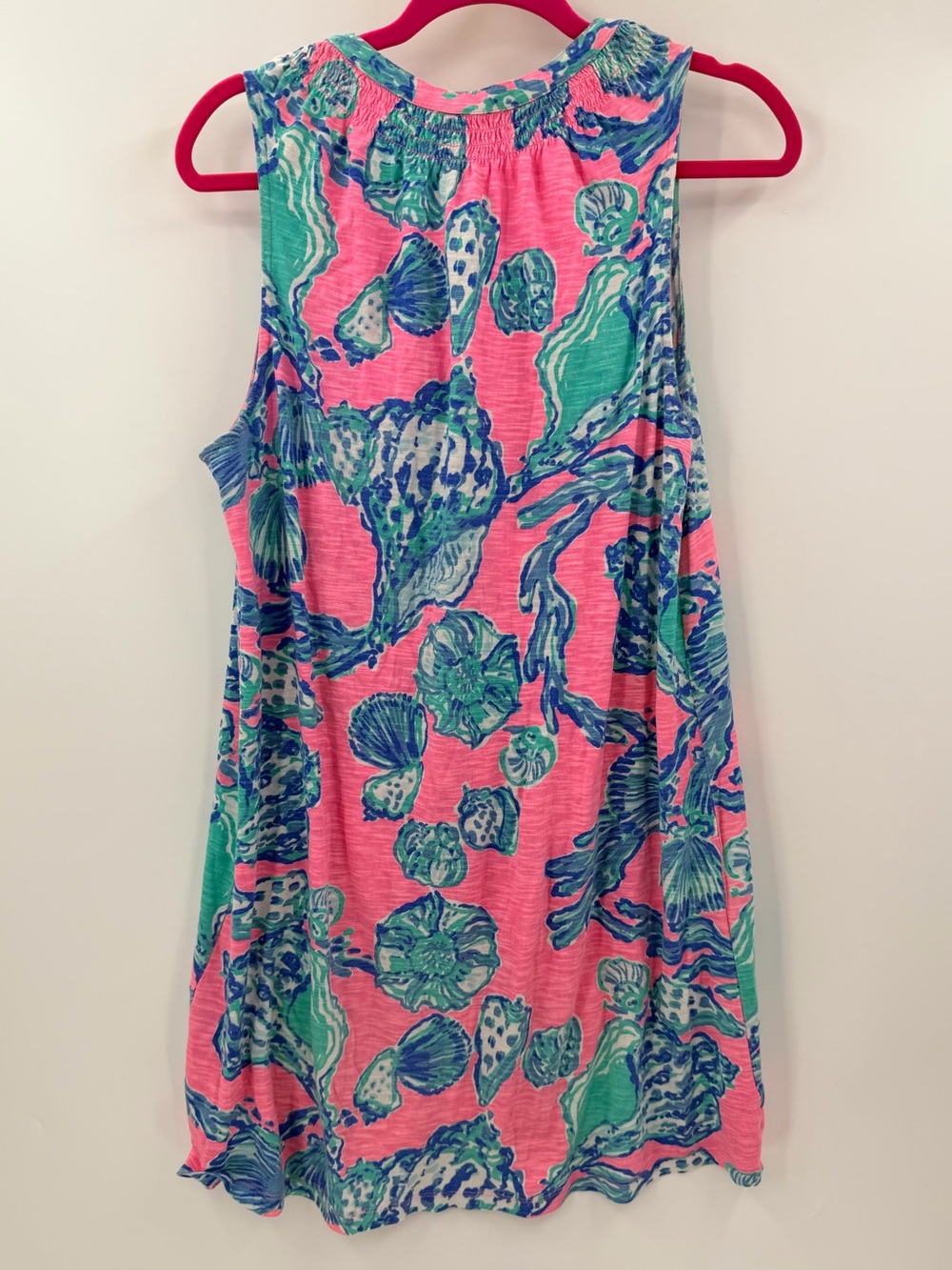 Lilly Pulitzer Essie Barefoot Princess Shell Print Dress Large - Picture 6 of 6
